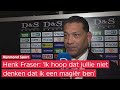 Henk Fraser is geprikkeld na Sparta-FC Utrecht: 'We doen hier niet aan scorebordjournalistiek'