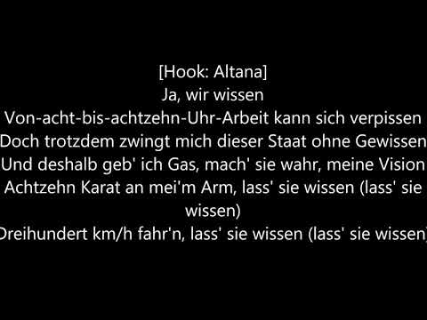 Seko feat. Altana -  Lass Sie wissen Lyrics