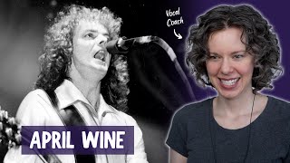 April Wine Reaction - First time hearing Myles Goodwyn's vocals in the song Roller