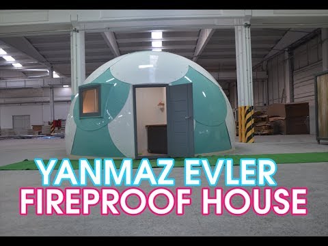 Uçak Malzemesinden Yanmayan Evler Üretiyoruz