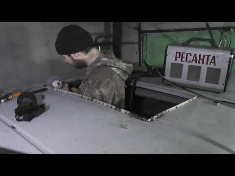 Самодельный люк для УАЗ буханка