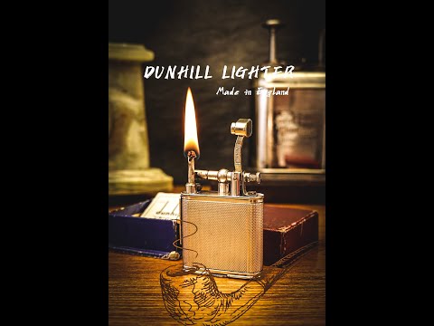 打火机  1939 Dunhill road telescopic pipe machine arm lift antique lighter