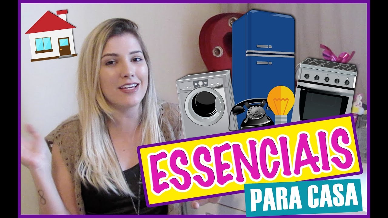 Itens Essenciais para Casa Nova