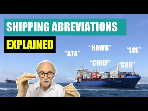 Shipping Terminology and Vocabulary Explained