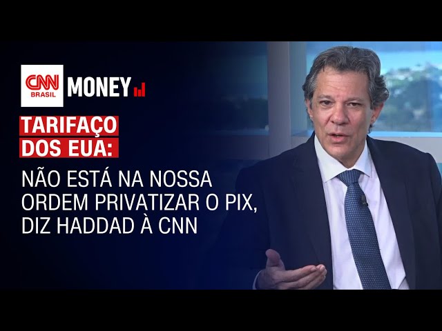 Não está na nossa ordem privatizar o Pix, diz Haddad à CNN | Money News