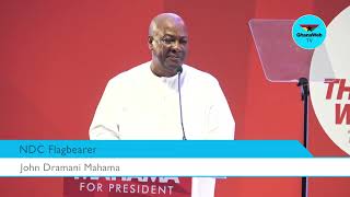 Ghana needs leadership that inspires with the hope of a better future - Mahama