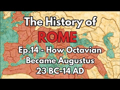 The History of Rome - Ep.14 - Mike Duncan - How Octavian Became Augustus 23 BC-14 AD - Audio Only