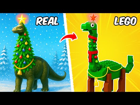 LEGO Christmas with Dinosaurs: A Festive Adventure | ROBO Bricks