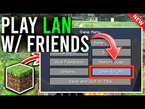 How to Play Minecraft LAN with Friends ✅ Join Friends World in Minecraft (2025 Guide)