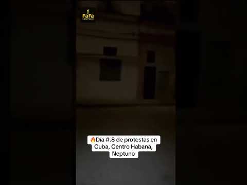 🔥Día #.8 de protestas en Cuba, Centro Habana, Neptuno🔥#Noticias #UltimoMomento #news #cuba