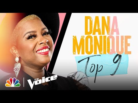 Dana Monique Sings "Leave the Door Open" - The Voice Live Top 9 Performances 2021