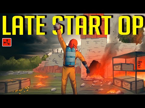 Starting LATE WIPE Is OP For Rust SOLO PLAYERS! - Rust Solo Survival