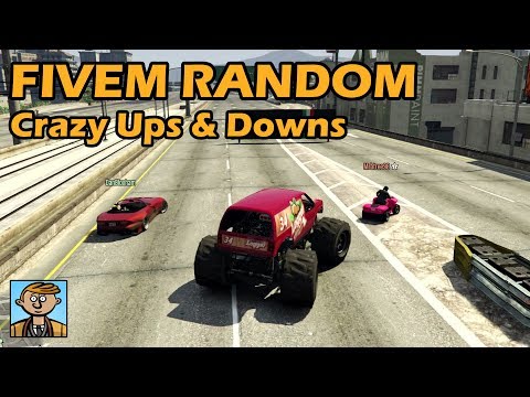 A Race Of Crazy Ups & Downs - GTA FiveM Random All №53
