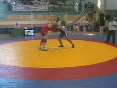 rsa vs alg african olympic wrestling  junior championchip fs tipaza Algeria