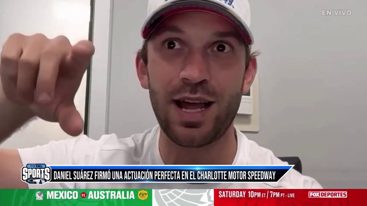 🏁 EXCLUSIVA CON DANIEL SUÁREZ | "Mucha emoción", sobre su triunfo en NASCAR Cup | Total Sports