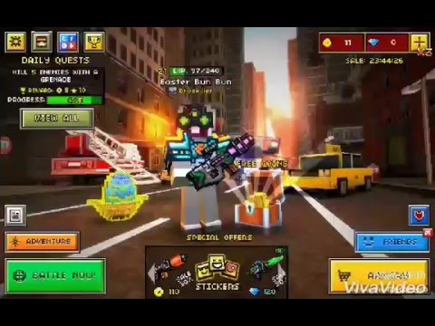 Cool Design Guns! [Pixel Gun 3d Gameplay]