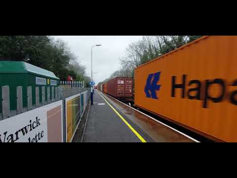 66709 'Sorrento' hauling freight through Warwick 