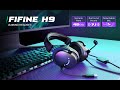 Накладні навушники Fifine H9 White 6