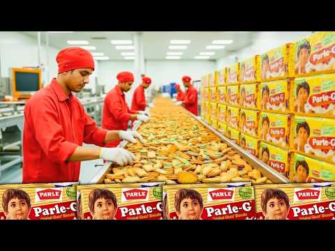 How Parle-G Produces Millions of Glucose Biscuits Daily | Inside the Factory