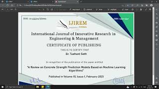 Download Paper Publication Certificate