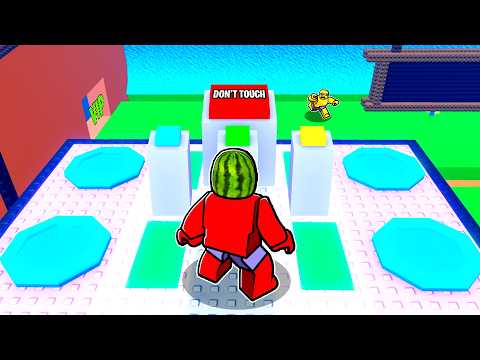 Do NOT Press the BUTTON in Escape Tsunami for Brainrots