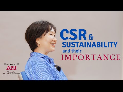 CSR and Sustainability and their importance with Professor Rebecca Kim