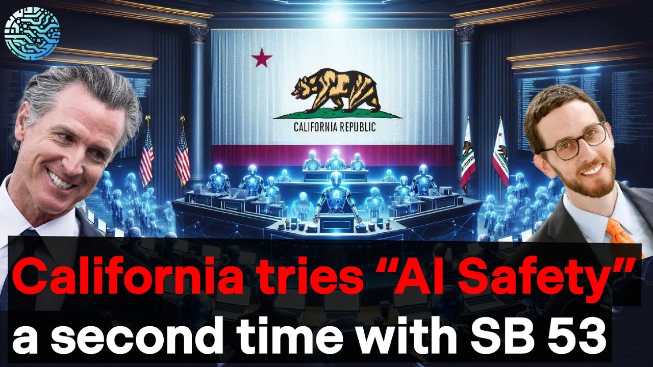 California's New AI Bill SB 53: What's the real purpose?