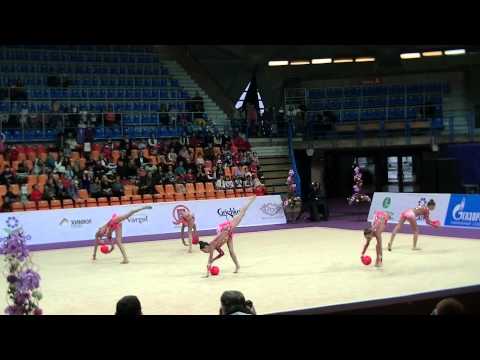 RUS junior group 5 balls Grand Prix Moscow 2015 All-around (2)
