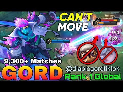 Gord Insane 9,300+ Matches - Top 1 Global Gord by @diablogordtiktok - Mobile Legends