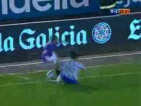 06-07 Real Valladolid: lesión Óscar Sánchez (ante el Depor)