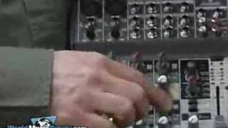 Video thumbnail for BEHRINGER Xenyx 1002FX Mixer Demo by World Music Supply