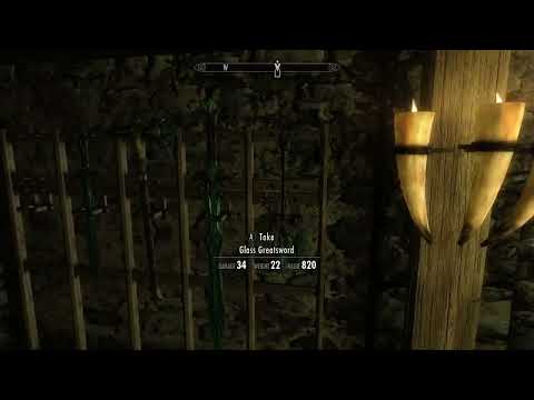 Glitches of Skyrim #1- Hendraheim Weapon Rack Bow Glitch
