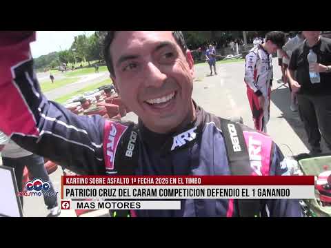 KARTING SOBRE ASFALTO EN EL TIMBO 1º FECHA REPORTAJE A PATRICIO CRUZ