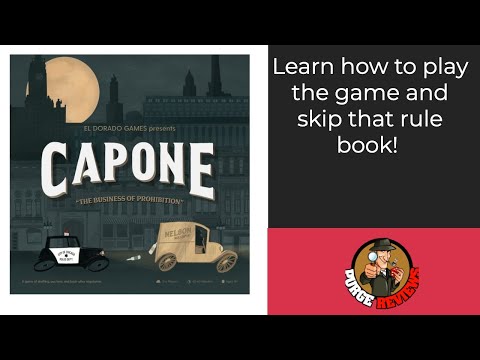 The Purge: # 3182 Capone: The Business of Prohibition: How to Play