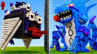 【マイクラ】建築した最強モンスター同士を戦わせてみた