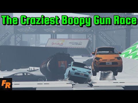 The Craziest Boopy Gun Race We Have Done On Gta 5!