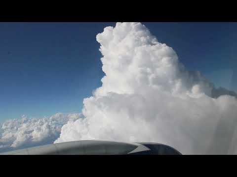 Céu de São Paulo, Brasil.