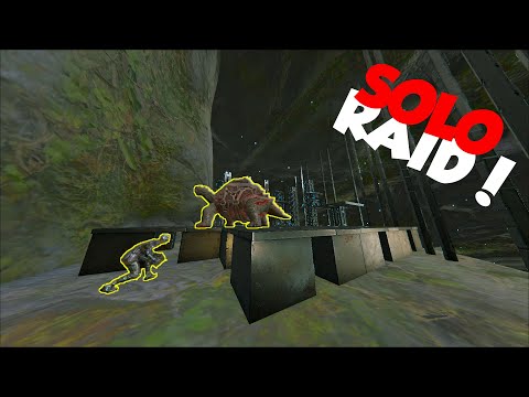 HOW I SOLO RAIDED AN EXTINCTION BASE FOR LOOT!! - Ark PvP