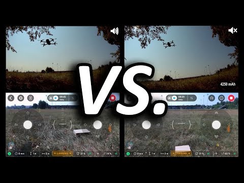 Bebop 2 batteries: 2700 mAh vs. 4250 mAh