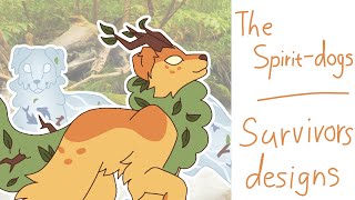 ~| Designing The Spirit-dogs | Survivor dogs speedpaint commentary |~
