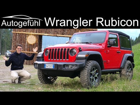 Jeep Wrangler Rubicon JL offroad FULL REVIEW vs Jeep Gladiator Rubicon - Autogefühl