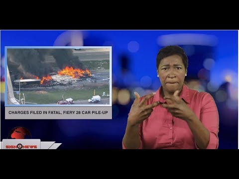 Charges filed in fatal, fiery 28 car pile-up (ASL - 5.4.19)