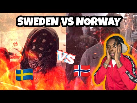 AMERICAN REACTS TO SWEDISH RAP! Swedish Drill Rap  vs Norwegian Drill Rap FT. DIZZY, S1SCO, BLACKY