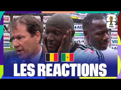 "On avait une grosse paire de..." LES RÉACTIONS de BELGIQUE - SÉNÉGAL