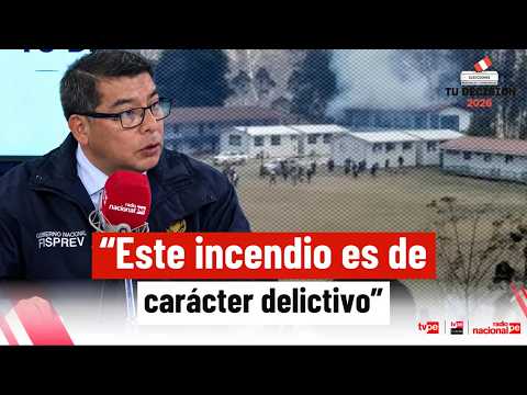 Incendio en local de votación de Celendín habría sido provocado