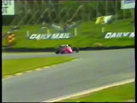 Ferrari 126c4 1984 René Arnoux at Brands Hatch