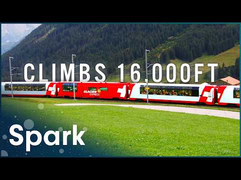 The Glacier Express: A Train Built To Climb Mountains