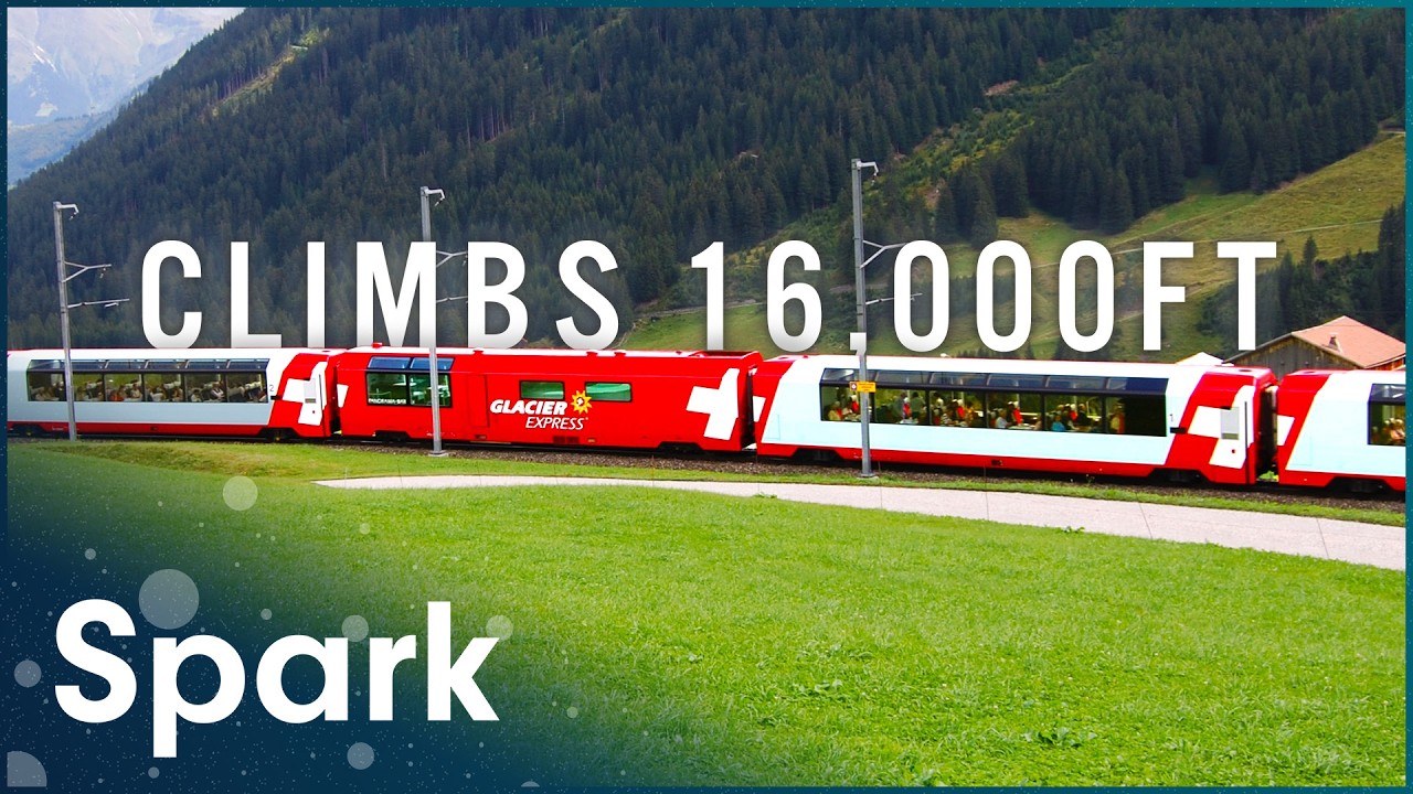 The Glacier Express: A Train Built To Climb Mountains