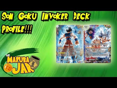 Dragon Ball Super Son Goku Invoker Deck Profile!!