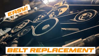 BMW S85 V10 M5/M6 Belt Replacement! - Outlaw Euro